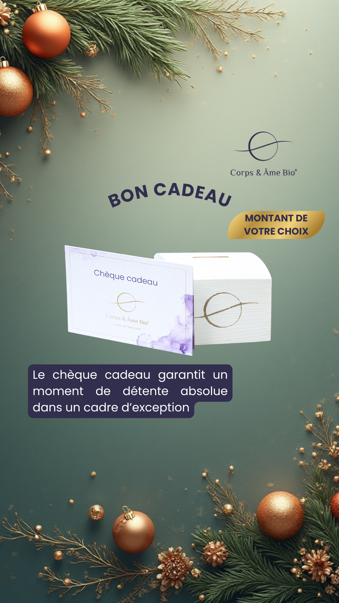 chèque cadeau